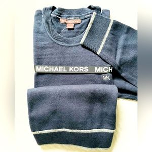 MICHAEL KORS Men’s L Cotton Blend Sweater